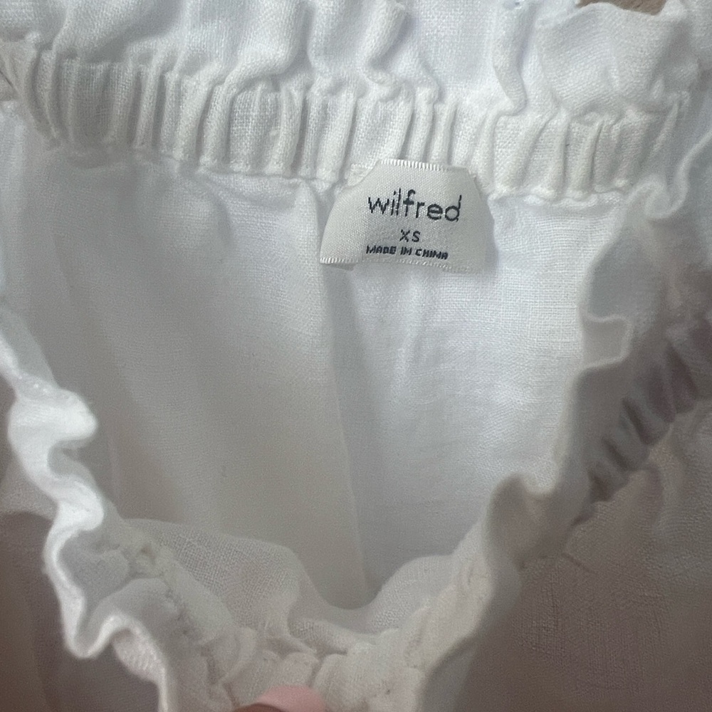 Wilfred Cream Ruffled Tank Top - Picture 3 of 3